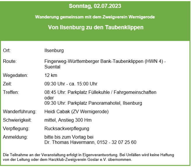 FA Wanderung 2023 07 02