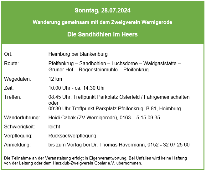 Wandern 2024 07 28