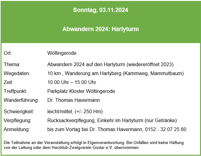 Wandern 2024 11 03