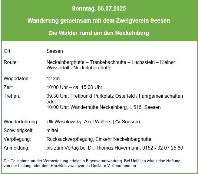 Wandern 2025 07 06