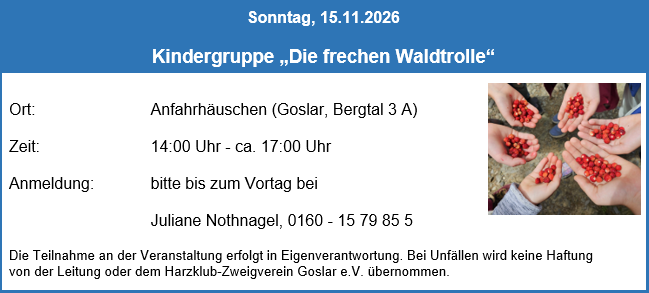 Waldtrolle 2026 11 15